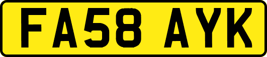 FA58AYK
