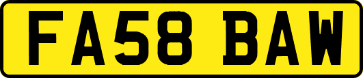 FA58BAW