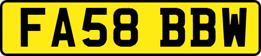 FA58BBW