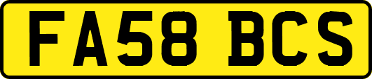 FA58BCS
