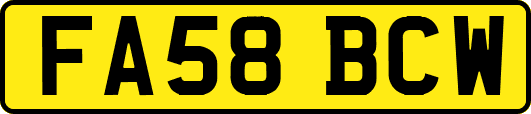 FA58BCW