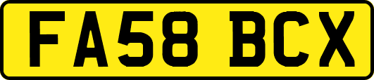 FA58BCX