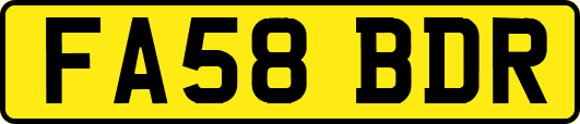 FA58BDR