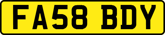 FA58BDY
