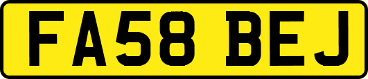 FA58BEJ