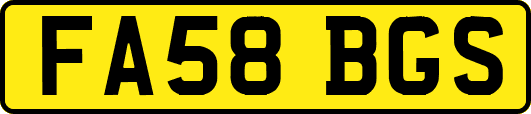 FA58BGS