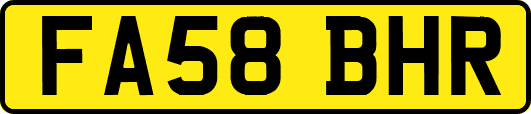FA58BHR