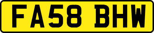 FA58BHW