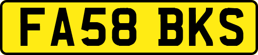 FA58BKS