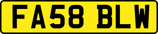 FA58BLW