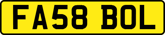 FA58BOL