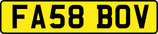 FA58BOV