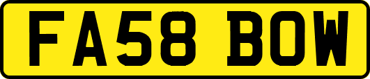 FA58BOW