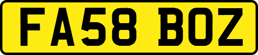 FA58BOZ