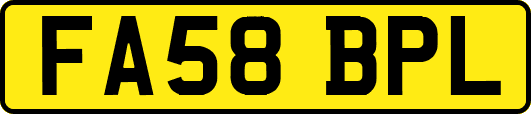 FA58BPL