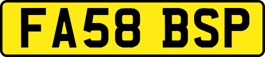 FA58BSP