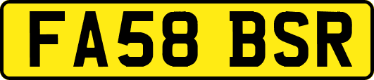 FA58BSR