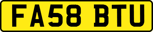 FA58BTU