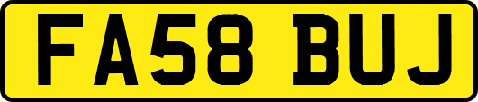 FA58BUJ