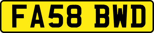 FA58BWD