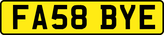 FA58BYE