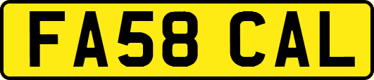 FA58CAL