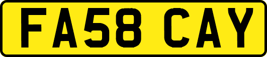 FA58CAY