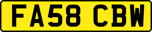 FA58CBW