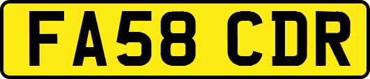 FA58CDR