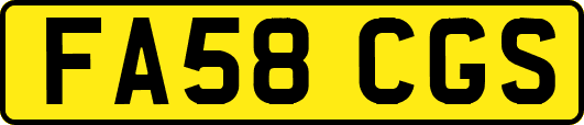 FA58CGS