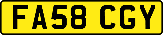 FA58CGY