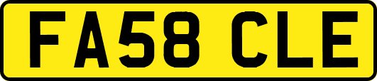 FA58CLE