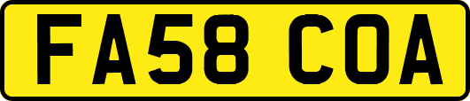 FA58COA