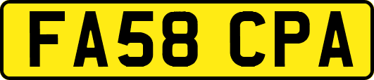 FA58CPA