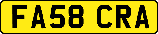 FA58CRA