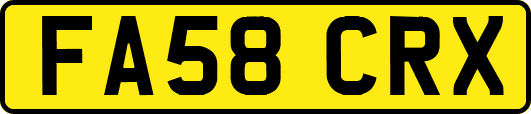 FA58CRX