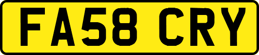 FA58CRY