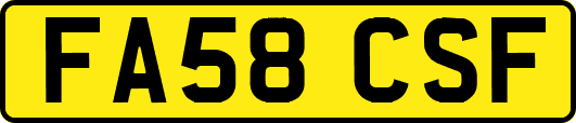 FA58CSF