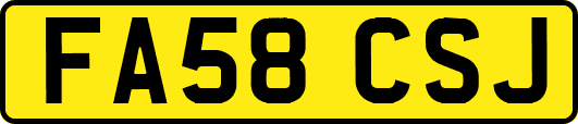 FA58CSJ