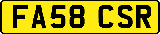 FA58CSR
