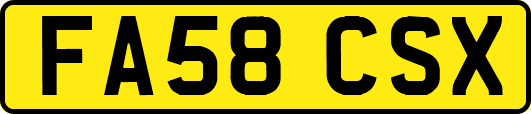 FA58CSX