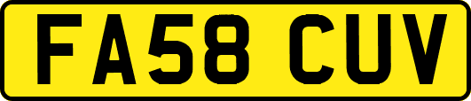 FA58CUV