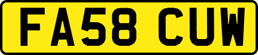 FA58CUW
