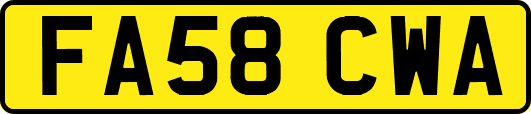 FA58CWA