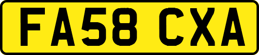 FA58CXA