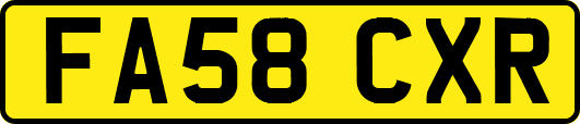 FA58CXR
