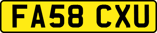 FA58CXU
