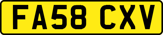 FA58CXV