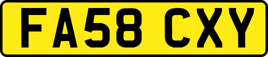 FA58CXY