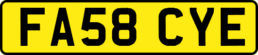 FA58CYE